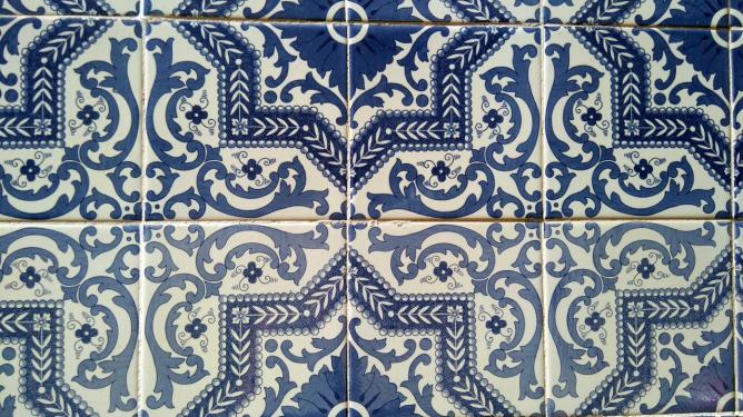 Détail d'azulejos